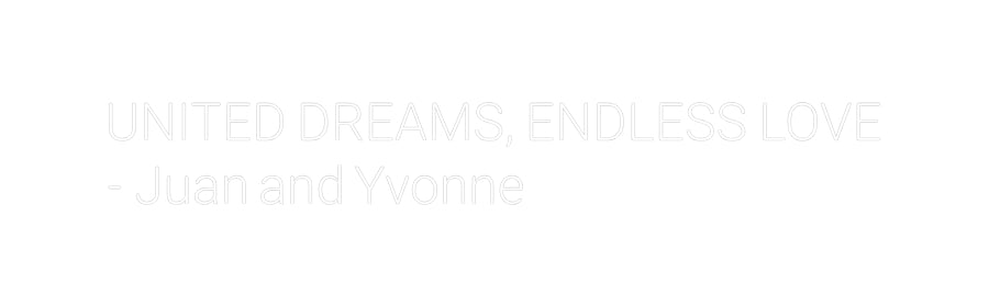 CREATE YOUR OWN WEDDING NEON SIGN UNITED DREAMS...