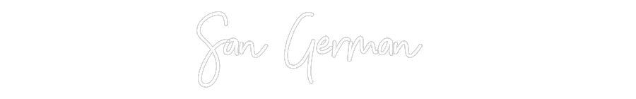 CREATE YOUR OWN WEDDING NEON SIGN San German