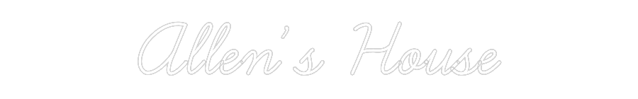 CREATE YOUR OWN WEDDING NEON SIGN Allen’s House