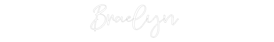 CREATE YOUR OWN WEDDING NEON SIGN Braelyn