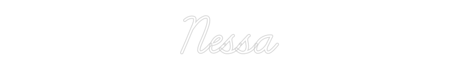 CREATE YOUR OWN CUSTOM NEON Nessa