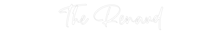 CREATE YOUR OWN WEDDING NEON SIGN The Renaud