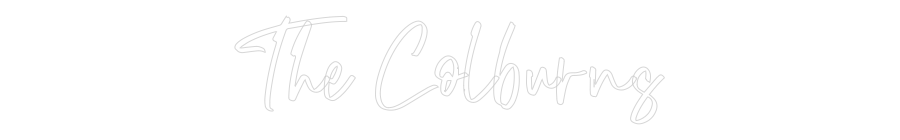 CREATE YOUR OWN WEDDING NEON SIGN The Colburns