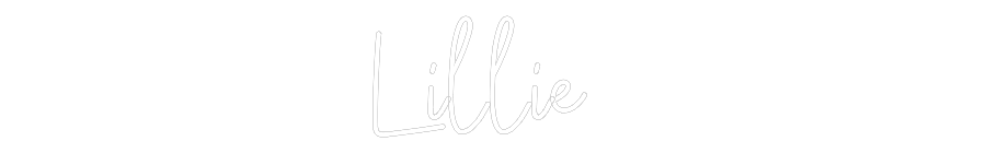 CREATE YOUR OWN CUSTOM NEON Lillie