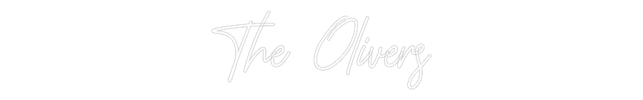 CREATE YOUR OWN WEDDING NEON SIGN The Olivers