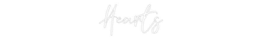 CREATE YOUR OWN WEDDING NEON SIGN Hearts