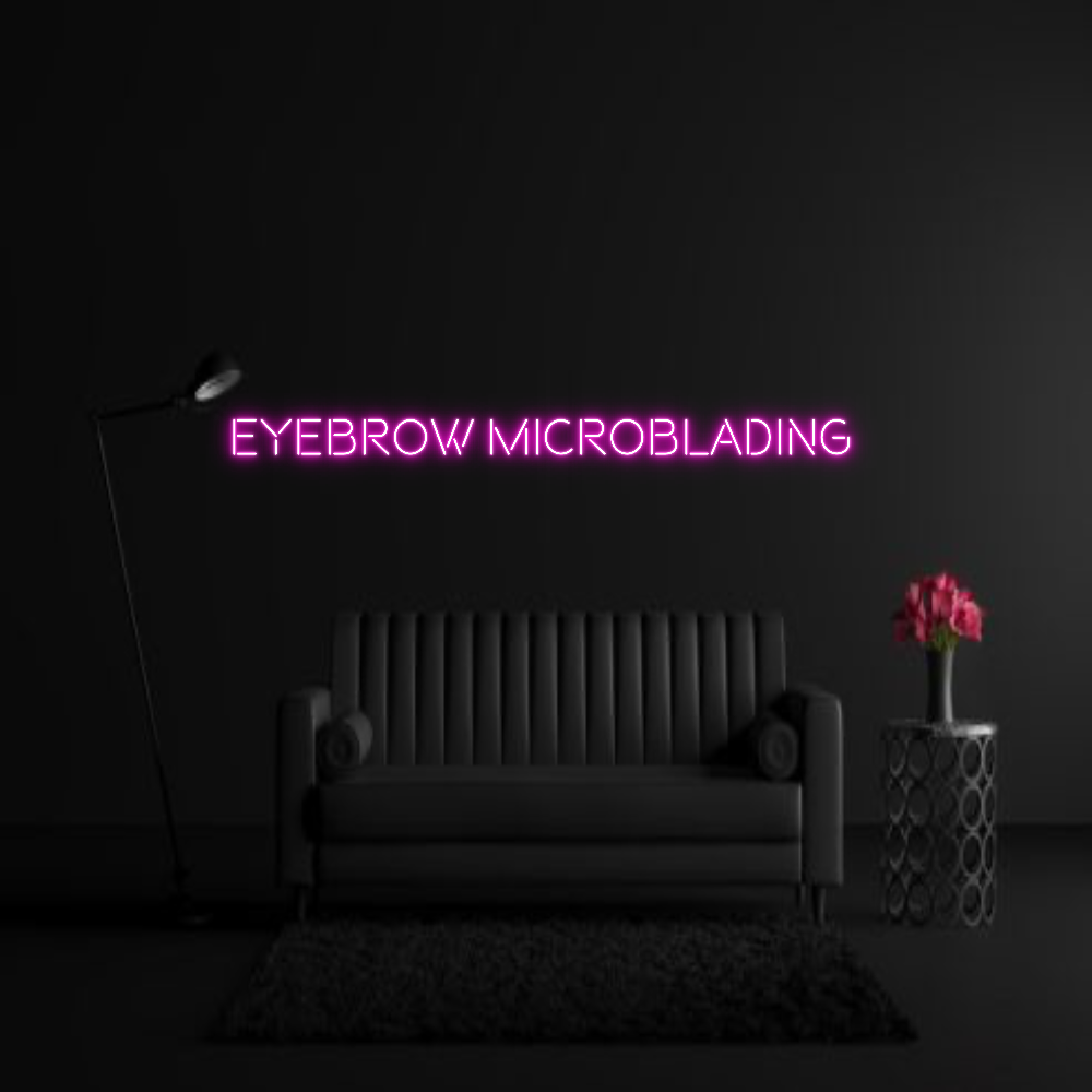 CREATE YOUR OWN WEDDING NEON SIGN Eyebrow Micro...