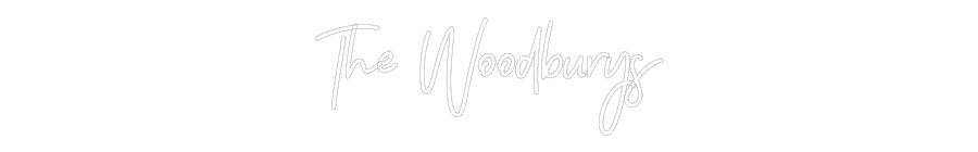 CREATE YOUR OWN WEDDING NEON SIGN The Woodburys