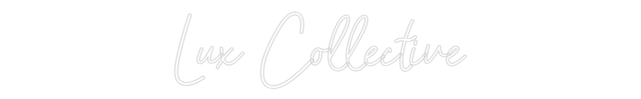 CREATE YOUR OWN WEDDING NEON SIGN Lux Collective