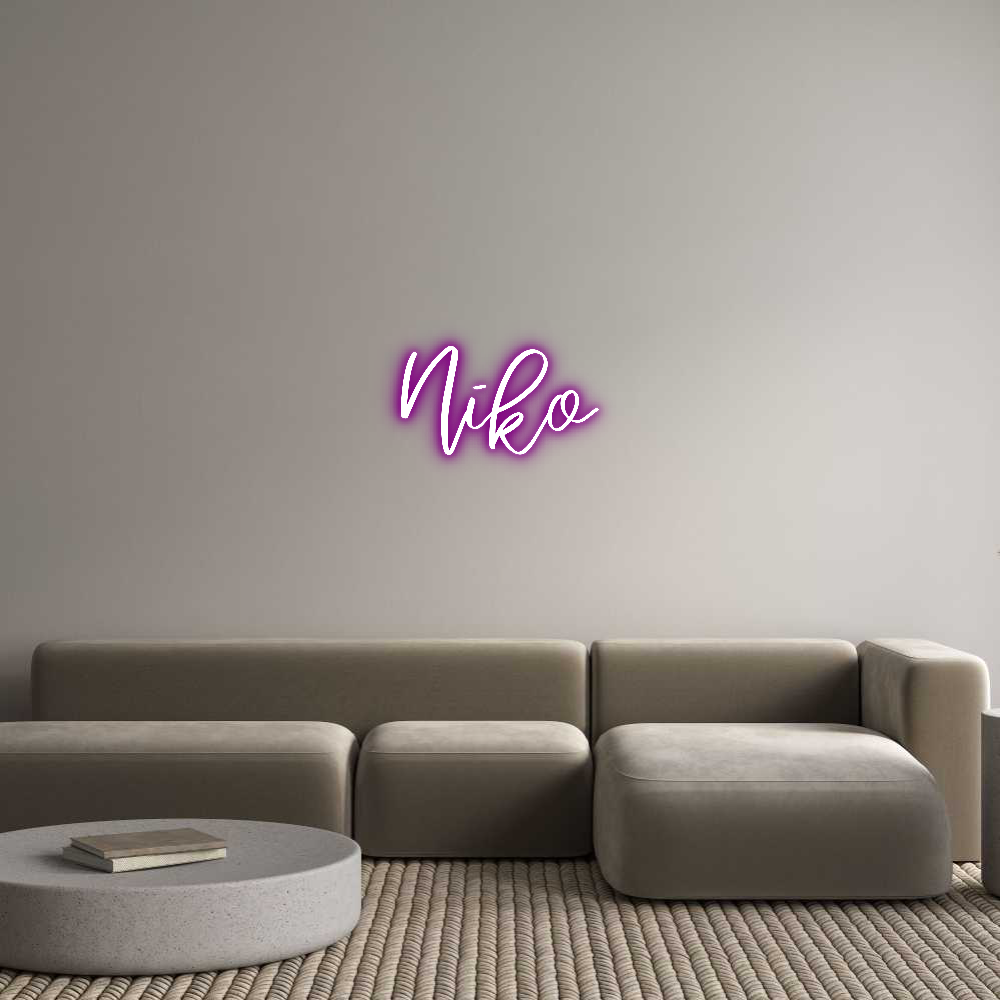 CREATE YOUR OWN CUSTOM NEON Niko