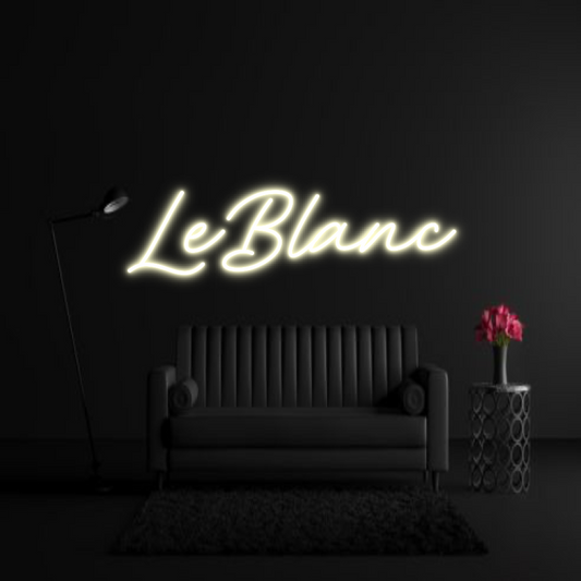 CREATE YOUR OWN WEDDING NEON SIGN LeBlanc