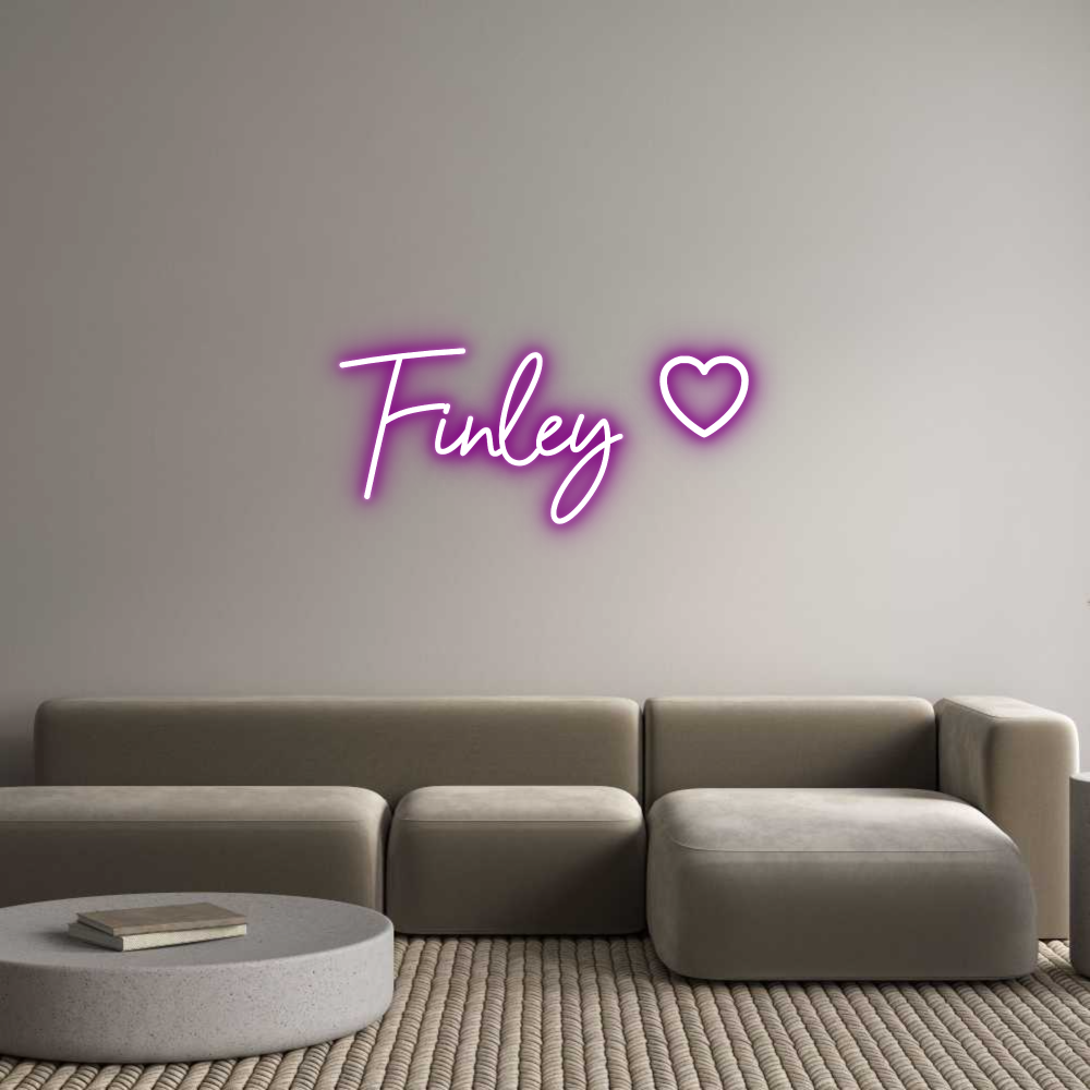 CREATE YOUR OWN CUSTOM NEON Finley 