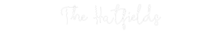 CREATE YOUR OWN WEDDING NEON SIGN The Hatfields