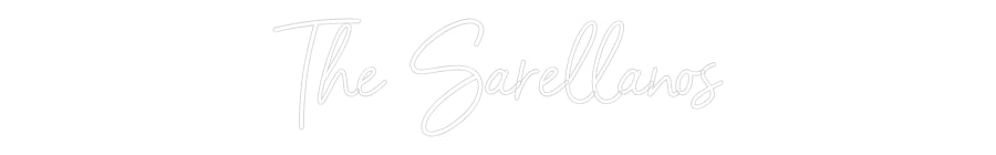 CREATE YOUR OWN WEDDING NEON SIGN The Sarellanos