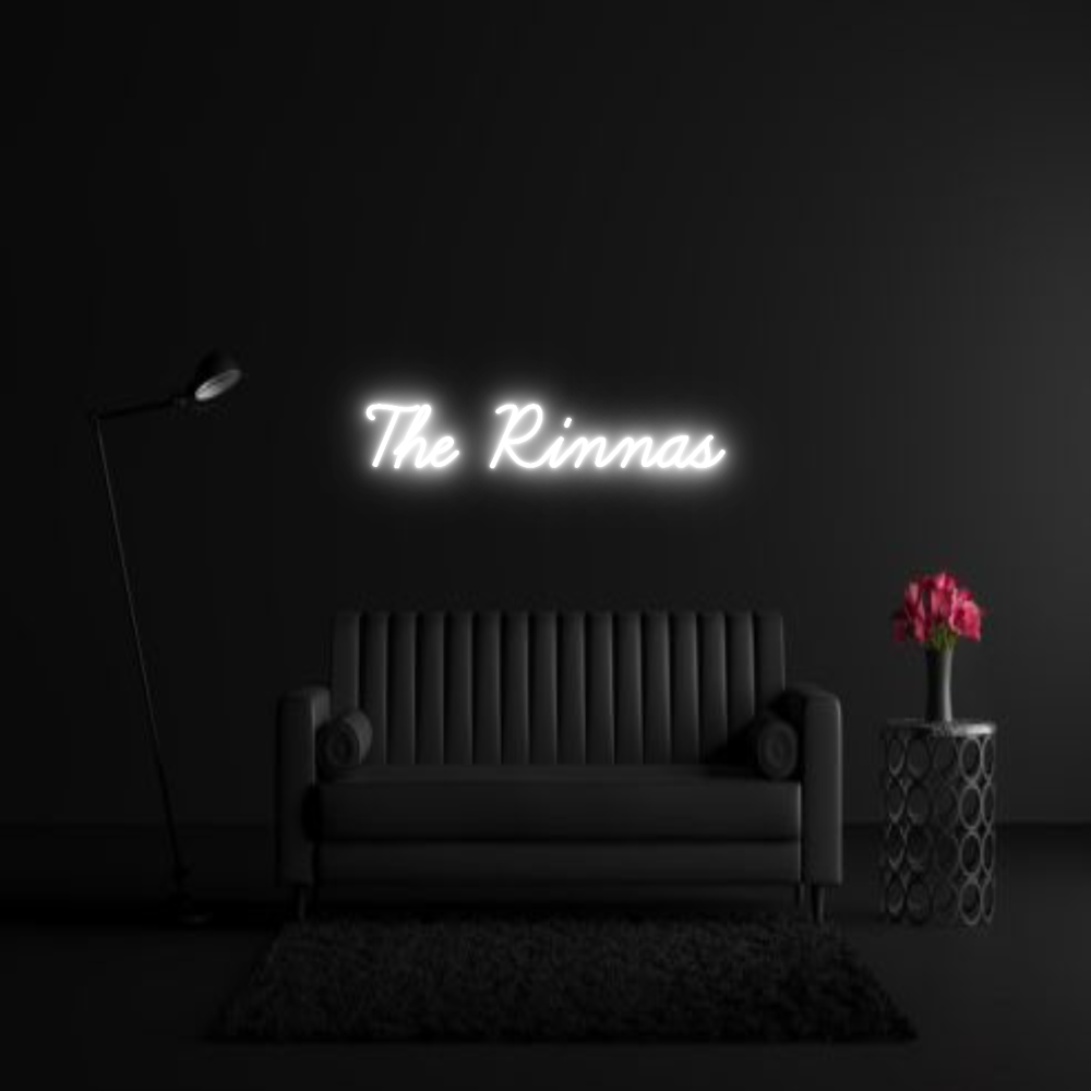 CREATE YOUR OWN WEDDING NEON SIGN The Rinnas