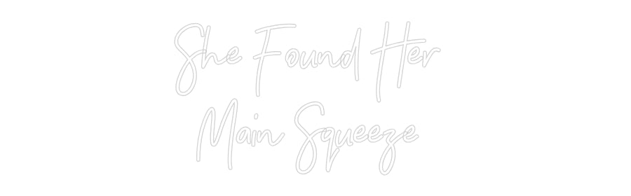 CREATE YOUR OWN WEDDING NEON SIGN She Found Her...