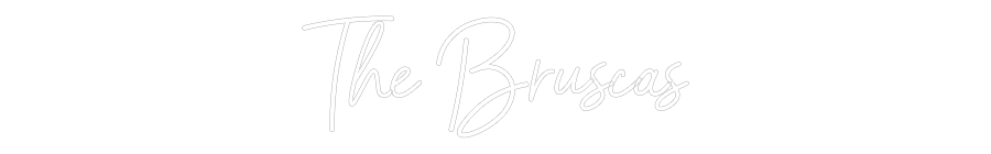 CREATE YOUR OWN WEDDING NEON SIGN The Bruscas
