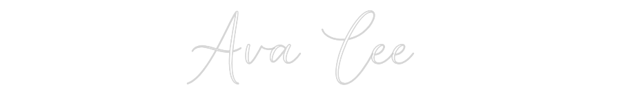 CREATE YOUR OWN WEDDING NEON SIGN Ava Lee