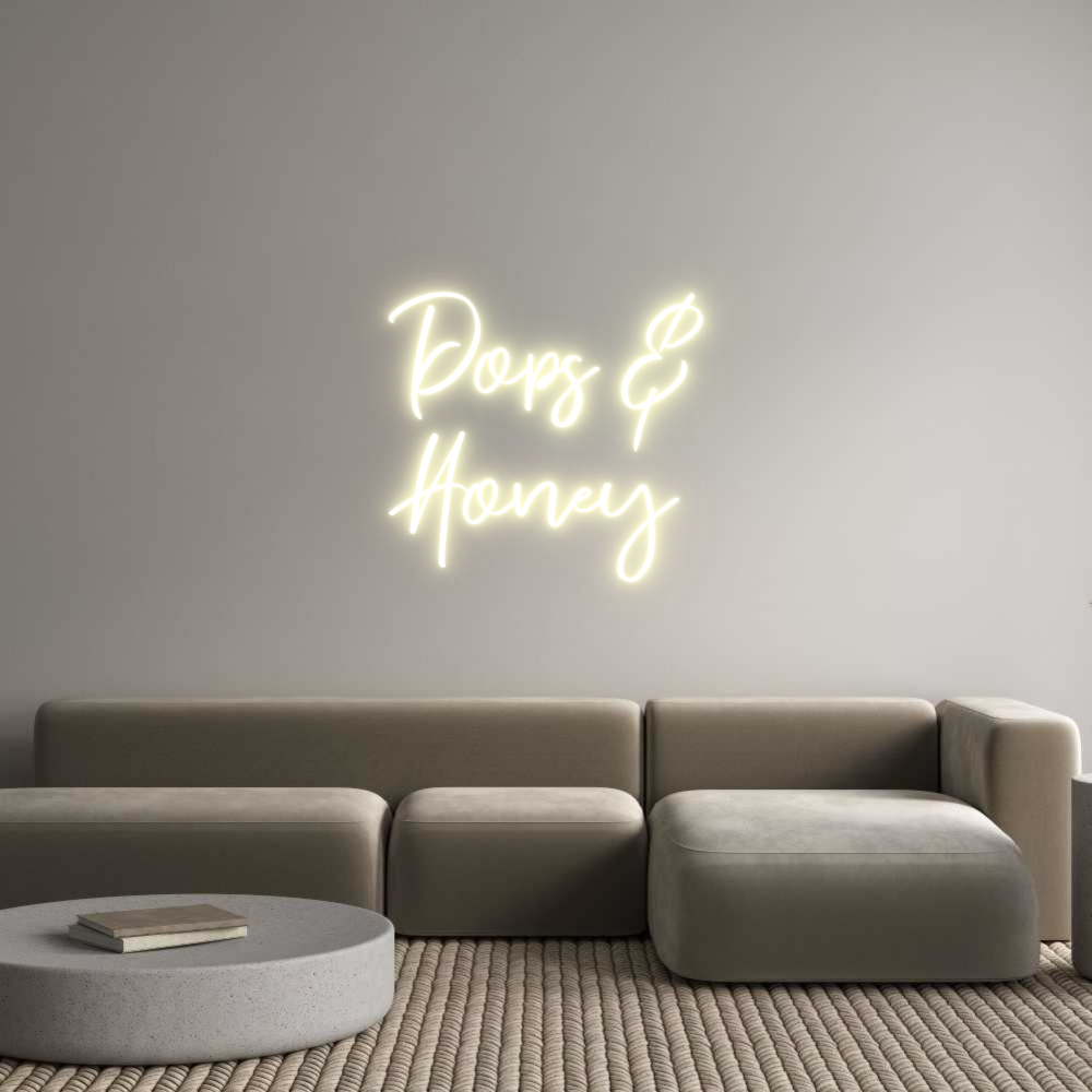 CREATE YOUR OWN CUSTOM NEON Pops &
Honey