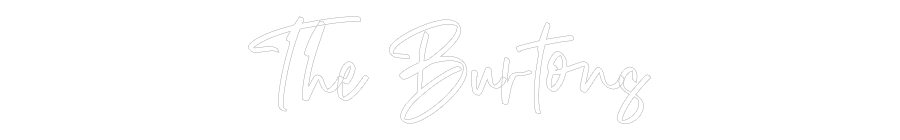 CREATE YOUR OWN WEDDING NEON SIGN The Burtons