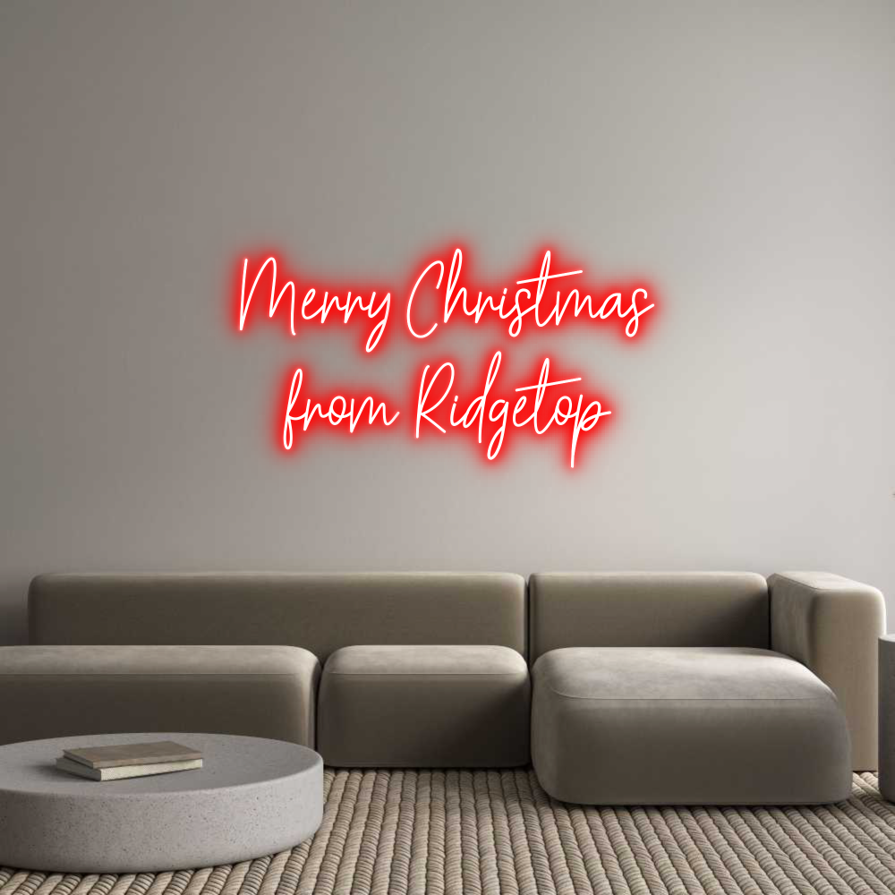 CREATE YOUR OWN CUSTOM NEON Merry Christm...