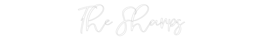 CREATE YOUR OWN WEDDING NEON SIGN The Sharps