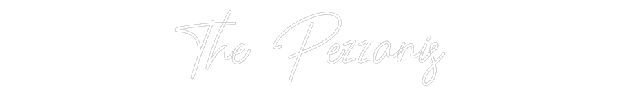 CREATE YOUR OWN WEDDING NEON SIGN The Pezzanis
