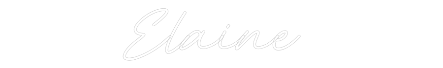 CREATE YOUR OWN WEDDING NEON SIGN Elaine