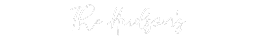 CREATE YOUR OWN WEDDING NEON SIGN The Hudson’s