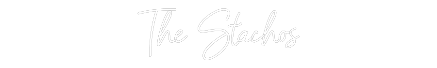 CREATE YOUR OWN WEDDING NEON SIGN The Stachos