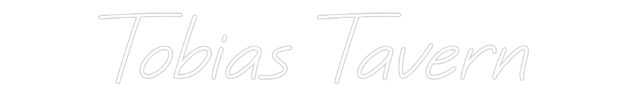 CREATE YOUR OWN WEDDING NEON SIGN Tobias Tavern