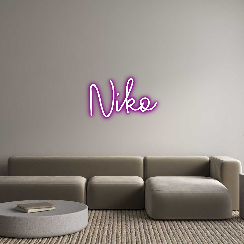 CREATE YOUR OWN CUSTOM NEON Niko