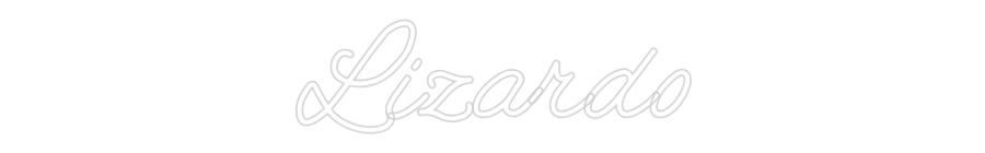 CREATE YOUR OWN WEDDING NEON SIGN Lizardo