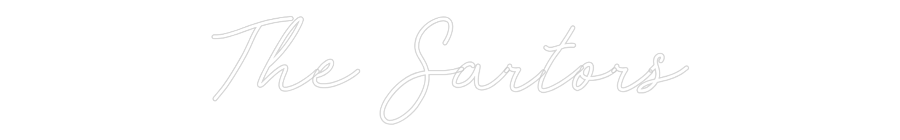 CREATE YOUR OWN WEDDING NEON SIGN The Sartors