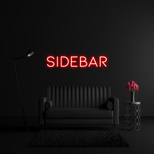 CREATE YOUR OWN WEDDING NEON SIGN SIDEBAR