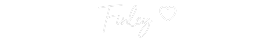 CREATE YOUR OWN CUSTOM NEON Finley 