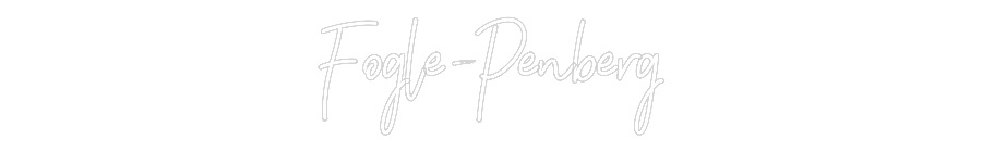 CREATE YOUR OWN WEDDING NEON SIGN Fogle-Penberg