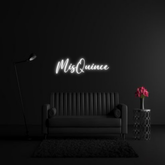 CREATE YOUR OWN WEDDING NEON SIGN MisQuince