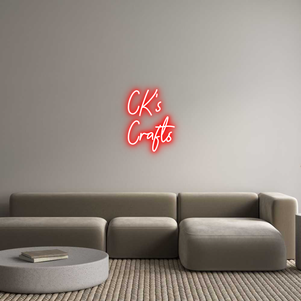 CREATE YOUR OWN CUSTOM NEON CK’s
Crafts