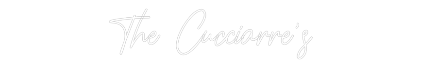 CREATE YOUR OWN WEDDING NEON SIGN The Cucciarre...