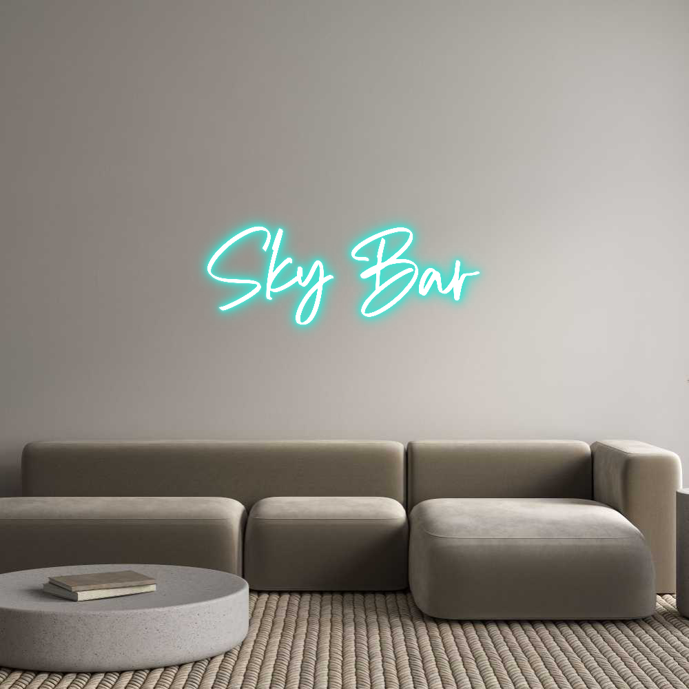 CREATE YOUR OWN CUSTOM NEON Sky Bar