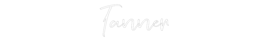 CREATE YOUR OWN WEDDING NEON SIGN Tanner