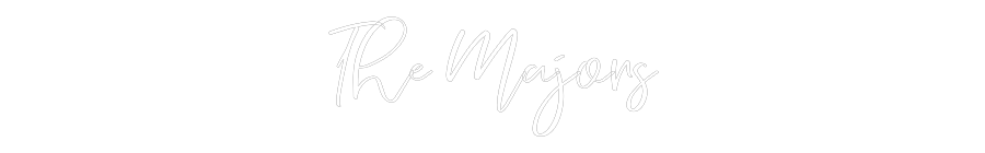 CREATE YOUR OWN WEDDING NEON SIGN The Majors