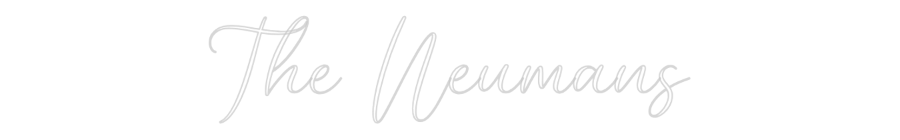 CREATE YOUR OWN WEDDING NEON SIGN The Neumans