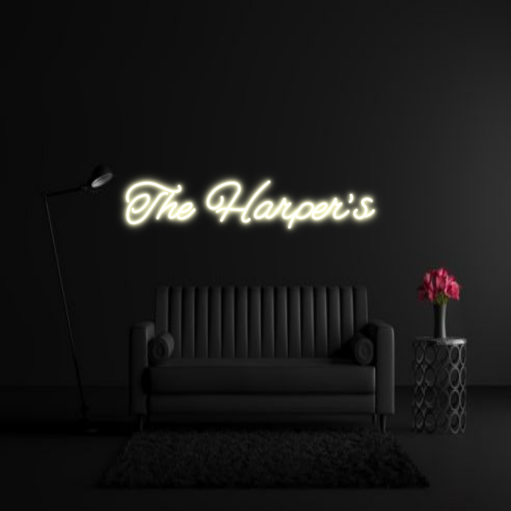 CREATE YOUR OWN WEDDING NEON SIGN The Harper's