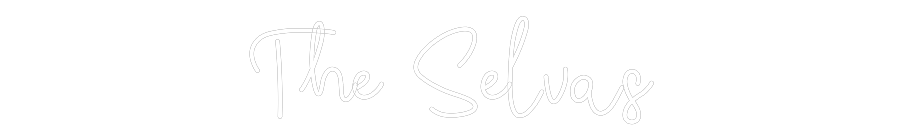 CREATE YOUR OWN WEDDING NEON SIGN The Selvas
