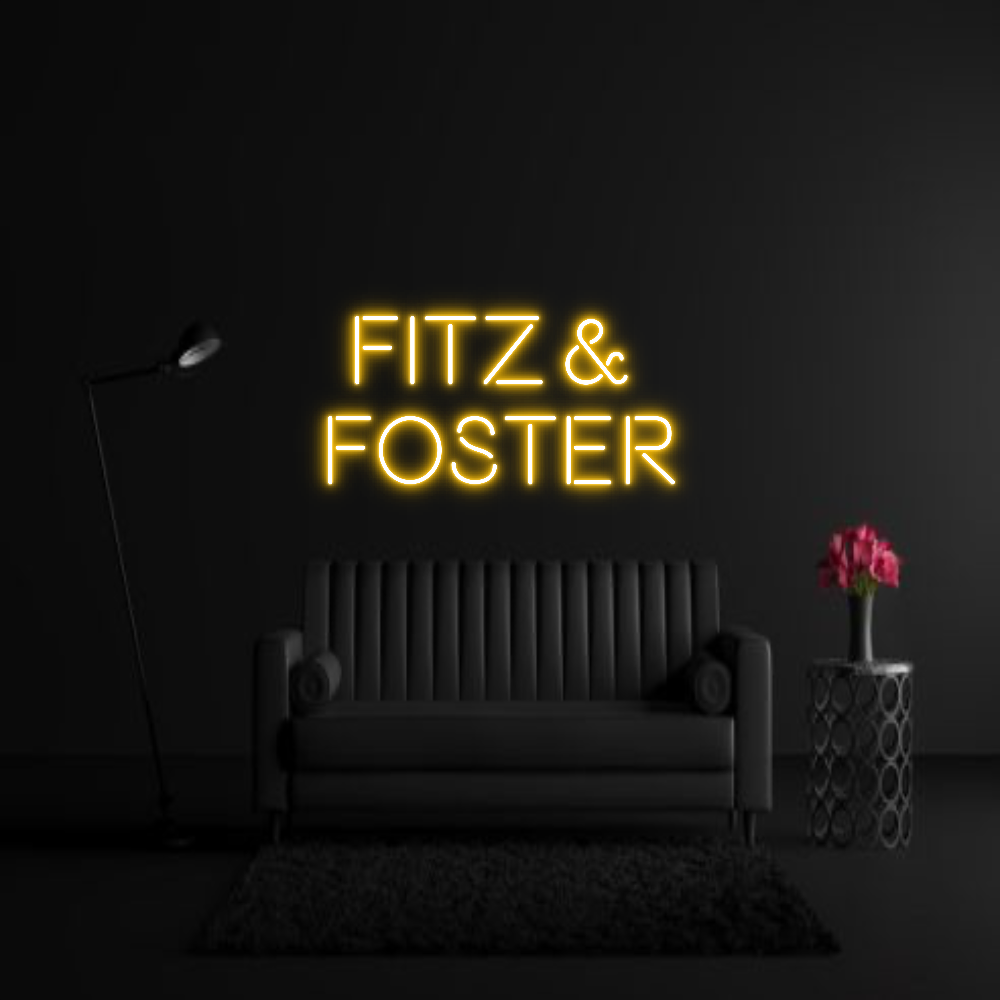 CREATE YOUR OWN WEDDING NEON SIGN Fitz &
Foster