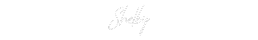 CREATE YOUR OWN WEDDING NEON SIGN Shelby