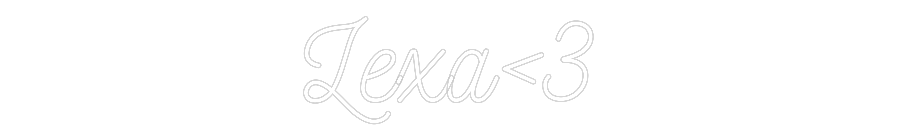 CREATE YOUR OWN WEDDING NEON SIGN Lexa<3