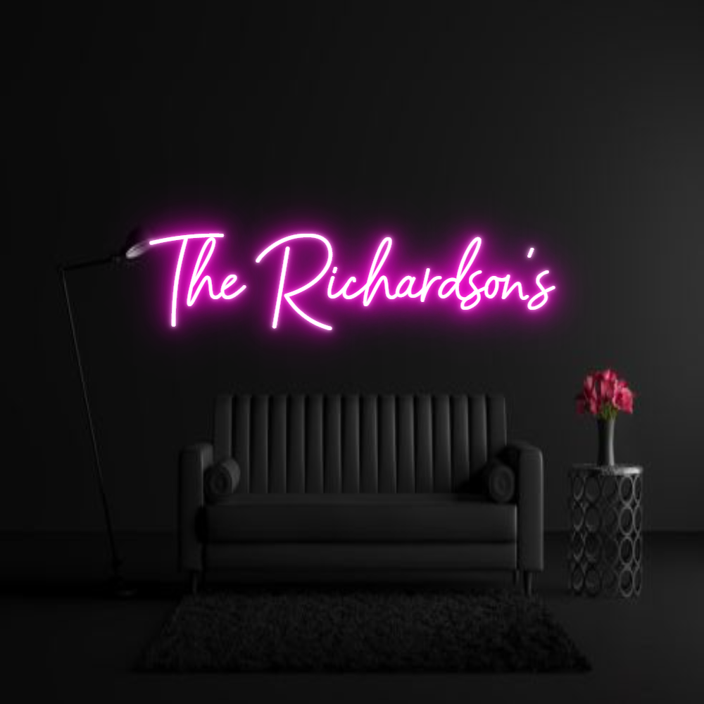CREATE YOUR OWN WEDDING NEON SIGN The Richardso...